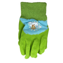 Outdoor Children Garden Work Gloves Wrinkle Latex Coated Kids school Gloves
